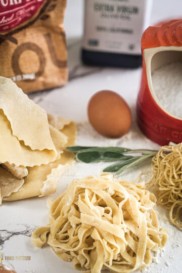 Image fresh pasta recipe