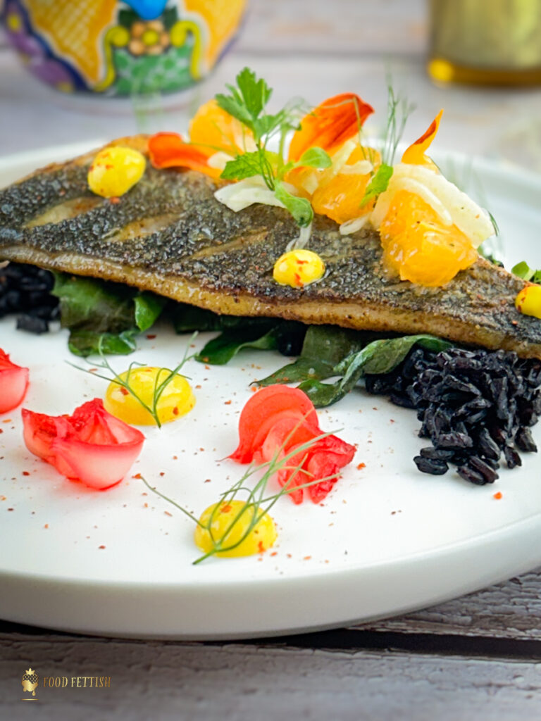 Crispy Berbere Spice Bronzino