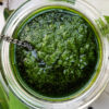 Wild Ramp Herb Puree Close Up